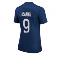 Paris Saint-Germain Mauro Icardi #9 Fotballklær Hjemmedrakt Dame 2022-23 Kortermet